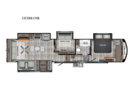Cameo CE3961MB Floorplan