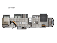Cameo CE4051BH Floorplan
