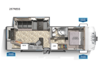 Puma 257RESS Floorplan