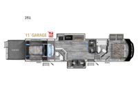 Road Warrior 351 Floorplan