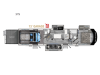 Road Warrior 375RW Floorplan Image