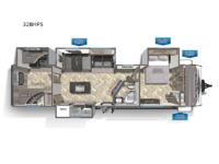 Puma 32BHFS Floorplan