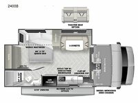 Sunseeker MBS 2400B Floorplan Image