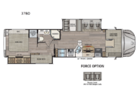 FORCE 37BD Floorplan Image