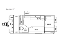 OBi Dweller 15' Floorplan Image