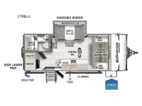 Surveyor Legend X 17RBLX Floorplan Image