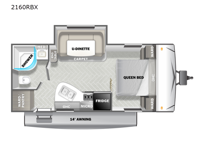 EVO Lite 2160RBX Floorplan Image
