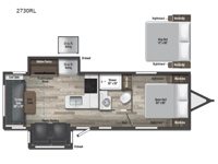 Voyage 2730RL Floorplan Image