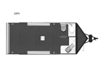 Nomad 18FK Floorplan Image