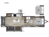 Voyage 3235RL Floorplan Image
