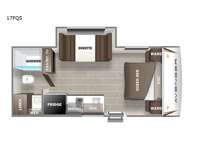 Avenger LT 17FQS Floorplan Image