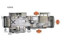 Rockwood Signature 8288SB Floorplan
