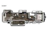 Atlas 3342BHF Floorplan