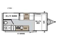 Saga 17SBH Floorplan Image