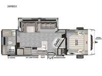 Wildwood 26RBSX Floorplan Image