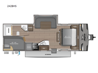 Jay Flight 242BHS Floorplan Image