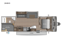 Jay Flight 284BHS Floorplan Image