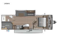 Jay Flight 295BHS Floorplan Image