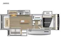 Crusader 260RDD Floorplan Image