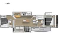 Crusader 333BHT Floorplan