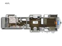 Yukon 421FL Floorplan