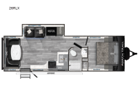 North Trail 26RLX Floorplan