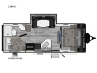 North Trail 24BHS Floorplan Image