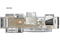 Crusader 382MBH Floorplan