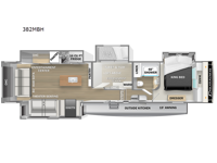 Crusader 382MBH Floorplan Image