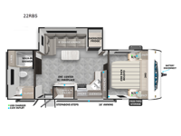 Salem 22RBS Floorplan Image
