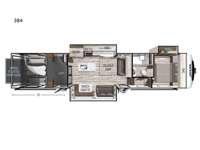 XLR Nitro 384 Floorplan