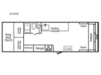 3124 Series 3124KS Floorplan Image