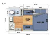 HQ Series HQ12 Floorplan Image