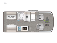 Used 2023 Thor Motor Coach Scope 18A image