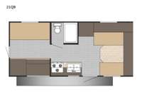 Sun Lite 21QB Floorplan
