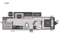 Hideout 32LBH Floorplan Image