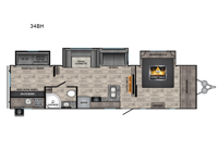 Volante 34BH Floorplan