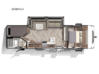 Wildwood X-Lite 263BHXLX Floorplan Image