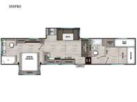 Chaparral X Edition 355FBX Floorplan