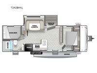 Wildwood X-Lite T242BHXL Floorplan Image