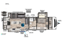 Vibe 34XL Floorplan