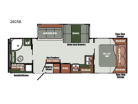 Envision Limited Edition 28CRB Floorplan Image