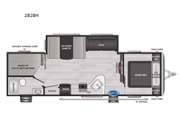 Springdale 282BH Floorplan Image