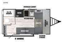 Independence Trail 147FD Floorplan Image