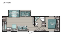 Kingsport 295SBW Floorplan