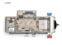 SolAire 242RBS Floorplan
