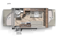 SolAire 147H Floorplan Image