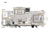 Touring Edition 24BH Floorplan