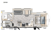 Touring Edition 28MBH Floorplan