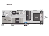 Springdale 260TBWE Floorplan Image